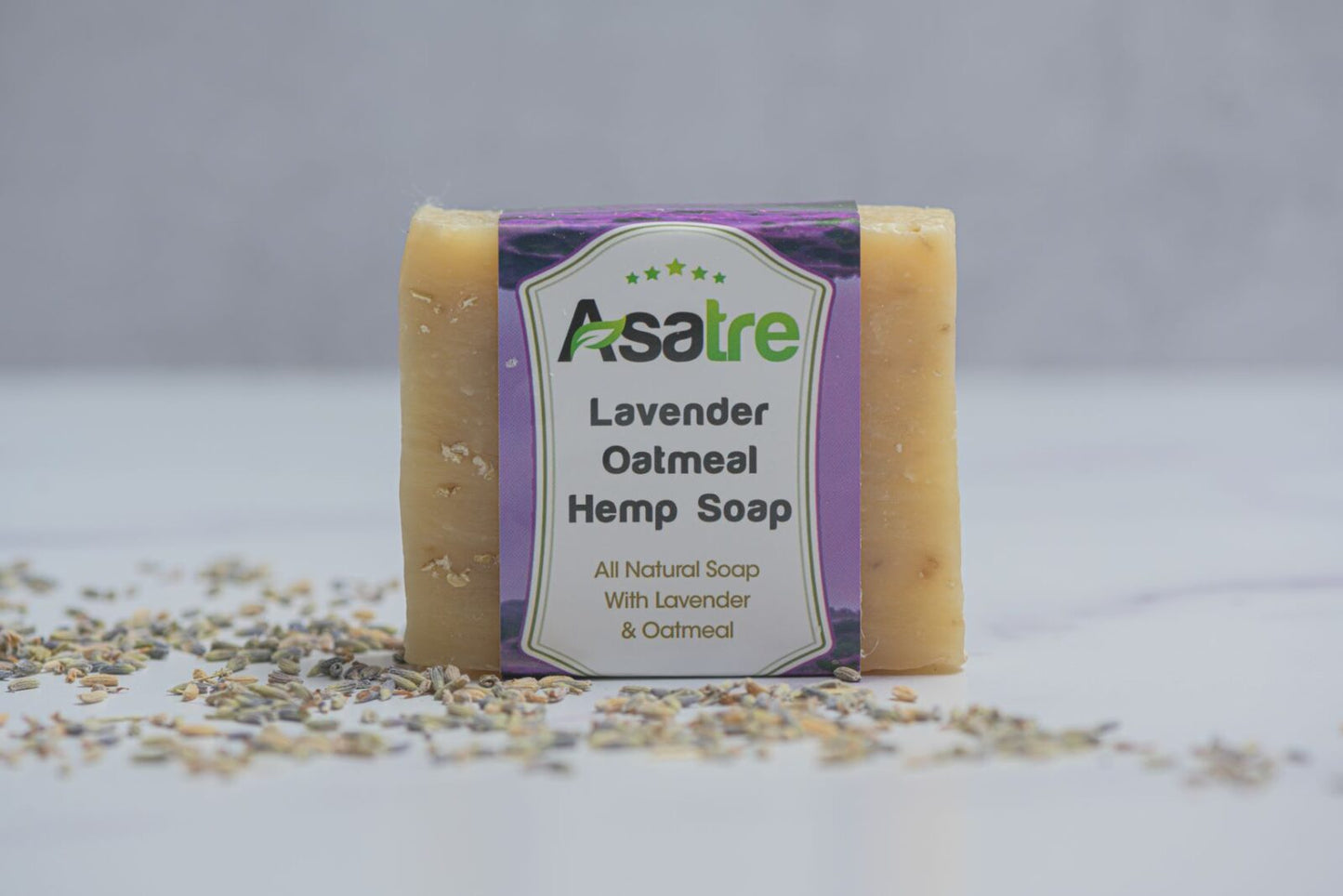 Lavender Oatmeal Goat Milk Hemp Soap