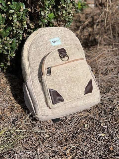 Travel Day Bag - Eco-Friendly Hemp Mini Backpack| Asatre