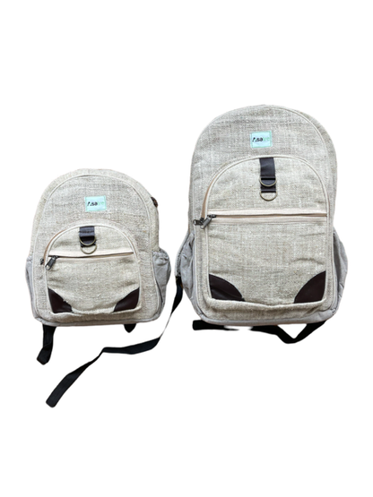 Travel Day Bag - Eco-Friendly Hemp Mini Backpack| Asatre