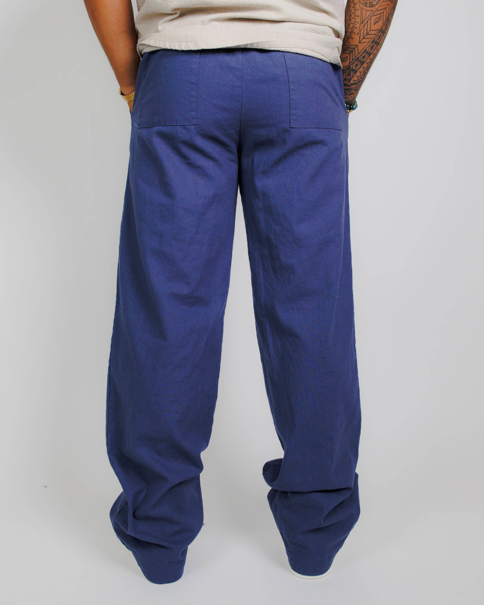 Hemp and Organic Cotton Linen Pants - Asatre
