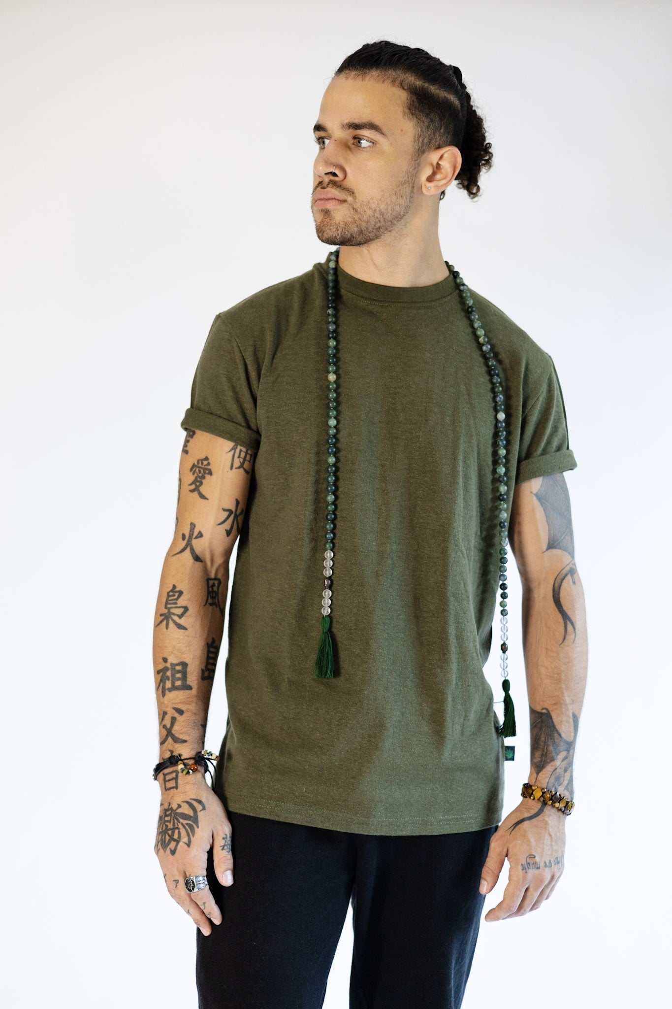 Hemp T-Shirt - Men's Crew T-Shirt, Durable & Stylish