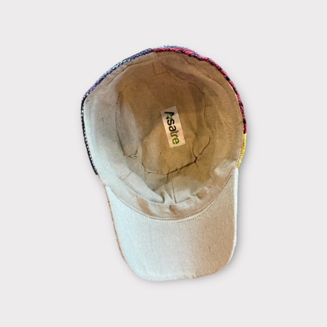 Hemp Baseball Cap - Patchwork