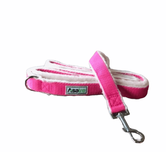 Hemp Pink Dog Leash