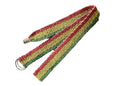 Handmade Himalayan Hemp Belt - Rasta Green Yellow Red