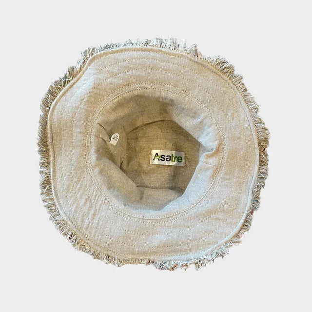 Inside Hemp Sun Hat by Asatre