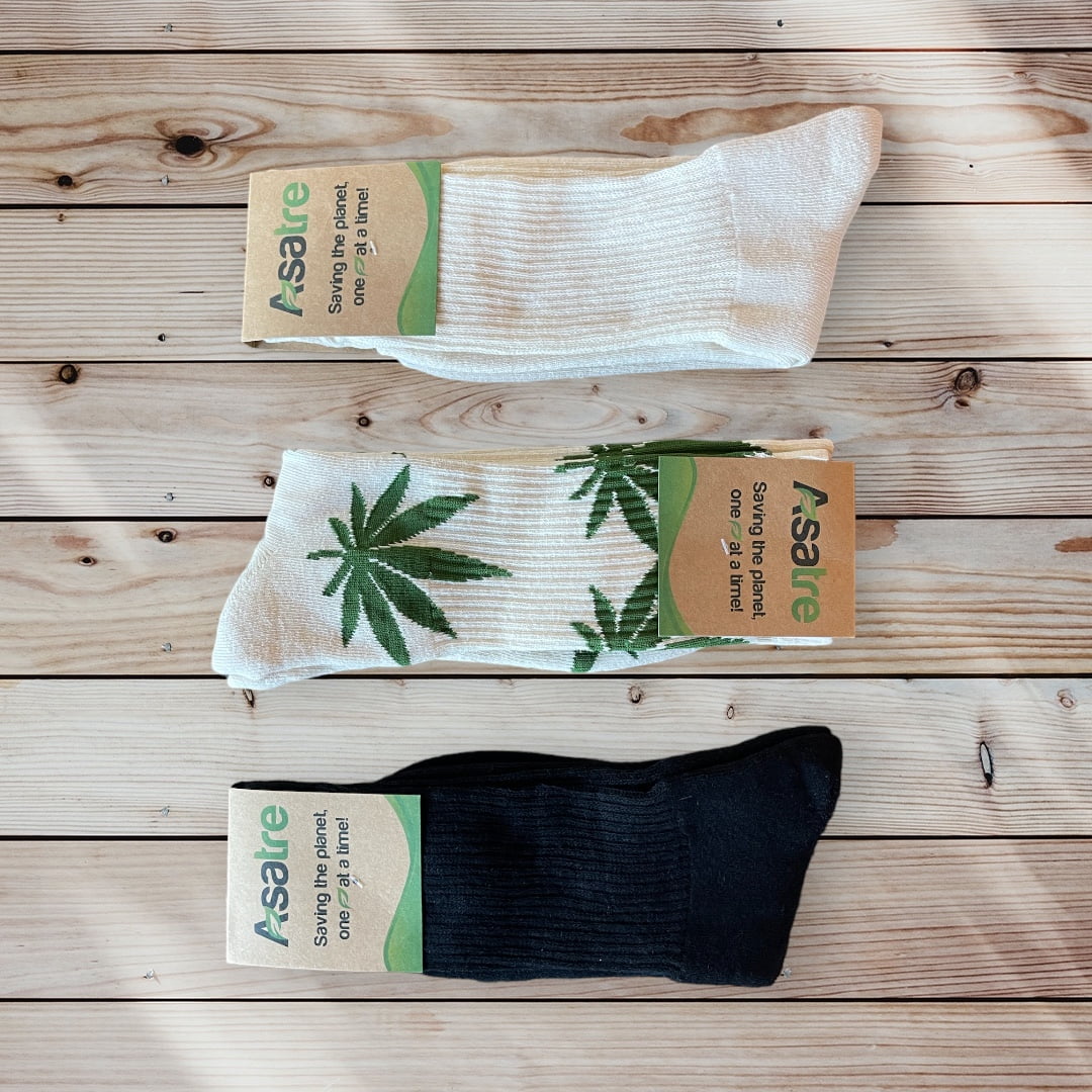 Men's Hemp and Organic Cotton Calf Socks