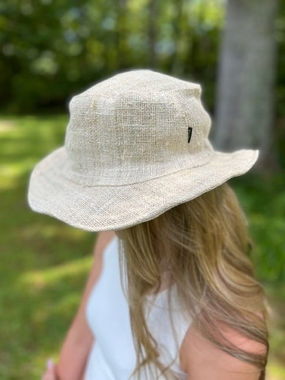 Hemp Sun Hat - Solid (Natural or Olive)