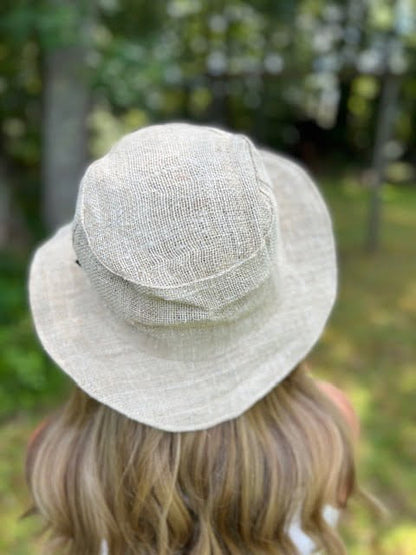 Hemp Sun Hat - Solid (Natural or Olive)