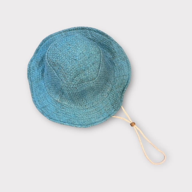 Hemp Safari Sun Hat with Chin Cord - Pink, Purple, Navy, or Aqua