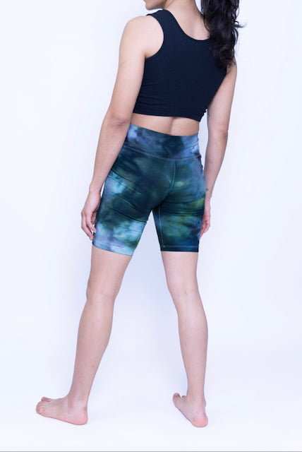 Tie Dye Shorts - Hemp Blend, Comfort & Style Bike Shorts|Asatre