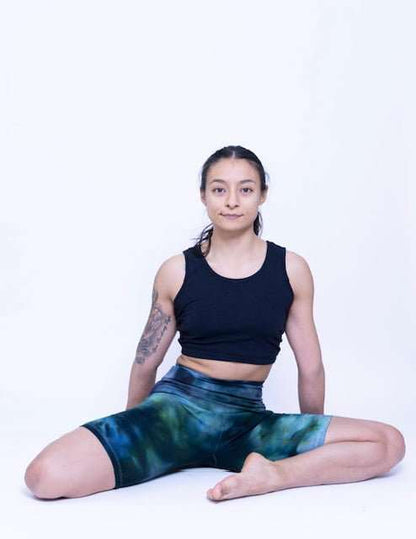 Tie Dye Shorts - Hemp Blend, Comfort & Style Bike Shorts|Asatre