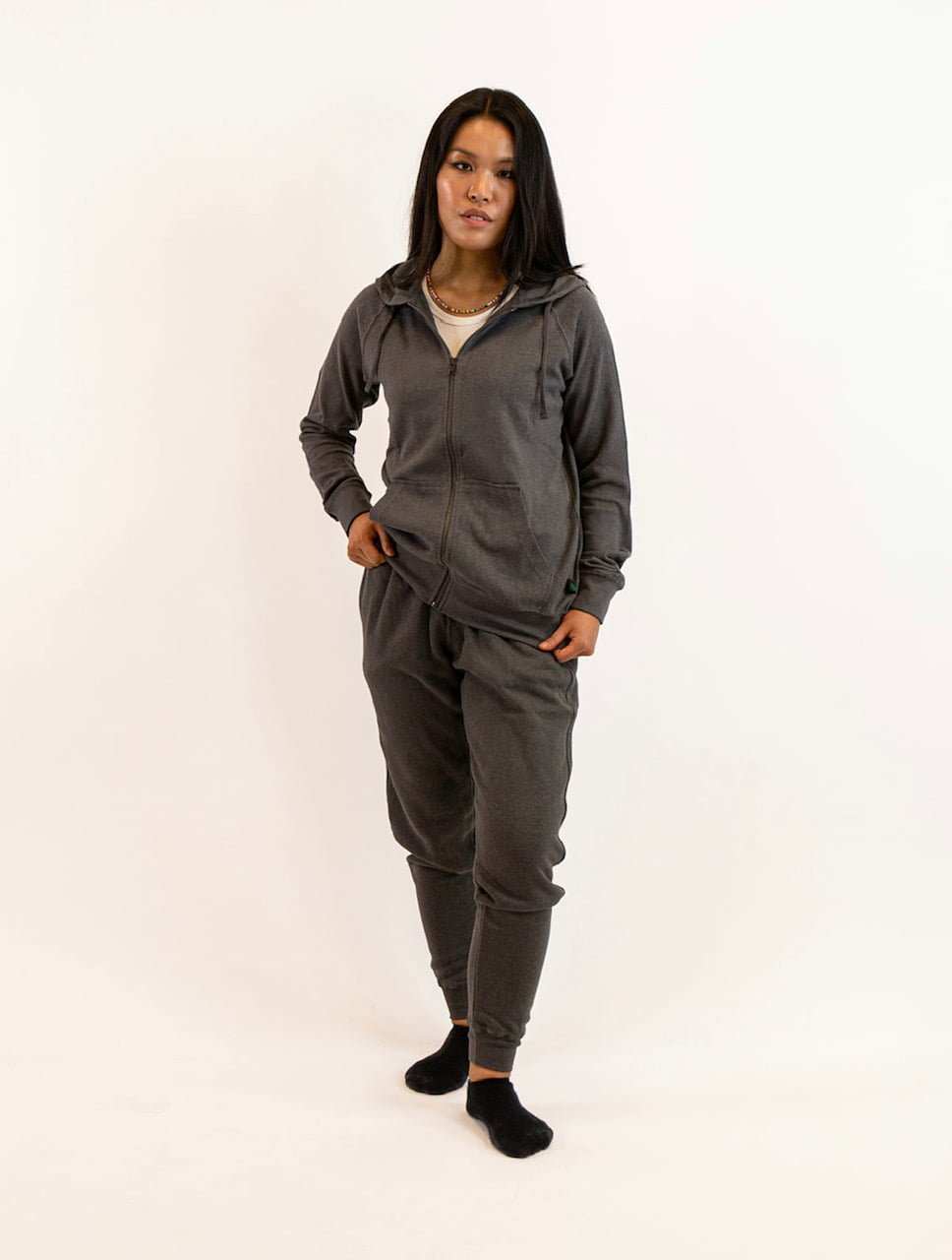 Womens Fleece Jogger - Hemp & Organic Cotton | Eco-Friendly Comfort