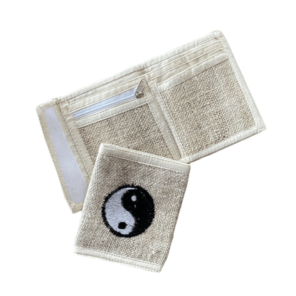 Yin Yang Hemp Wallet - Asatre