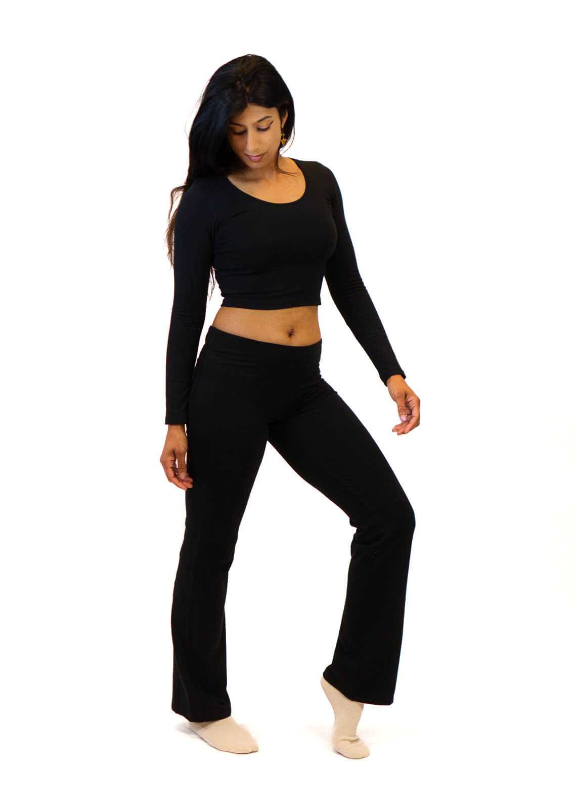 Yoga Hemp Pants - Comfortable & Stylish Flare Fit|Asatre