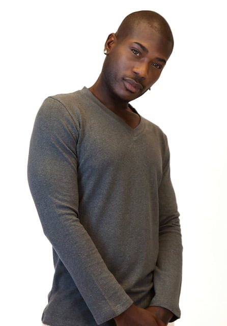 Men's Hemp Long Sleeve V-Neck Shirt