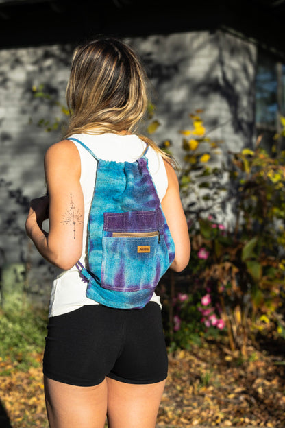 Hemp Drawstring Bag - Gym